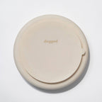 Gamelle anti-glouton silicone Ronde Rose Beige