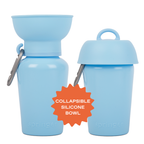 Gourde de voyage pliable pour chien