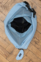 Sac de transport en bandoulière bleu