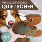 Jouet pour chien robuste avec couineur - Buffle