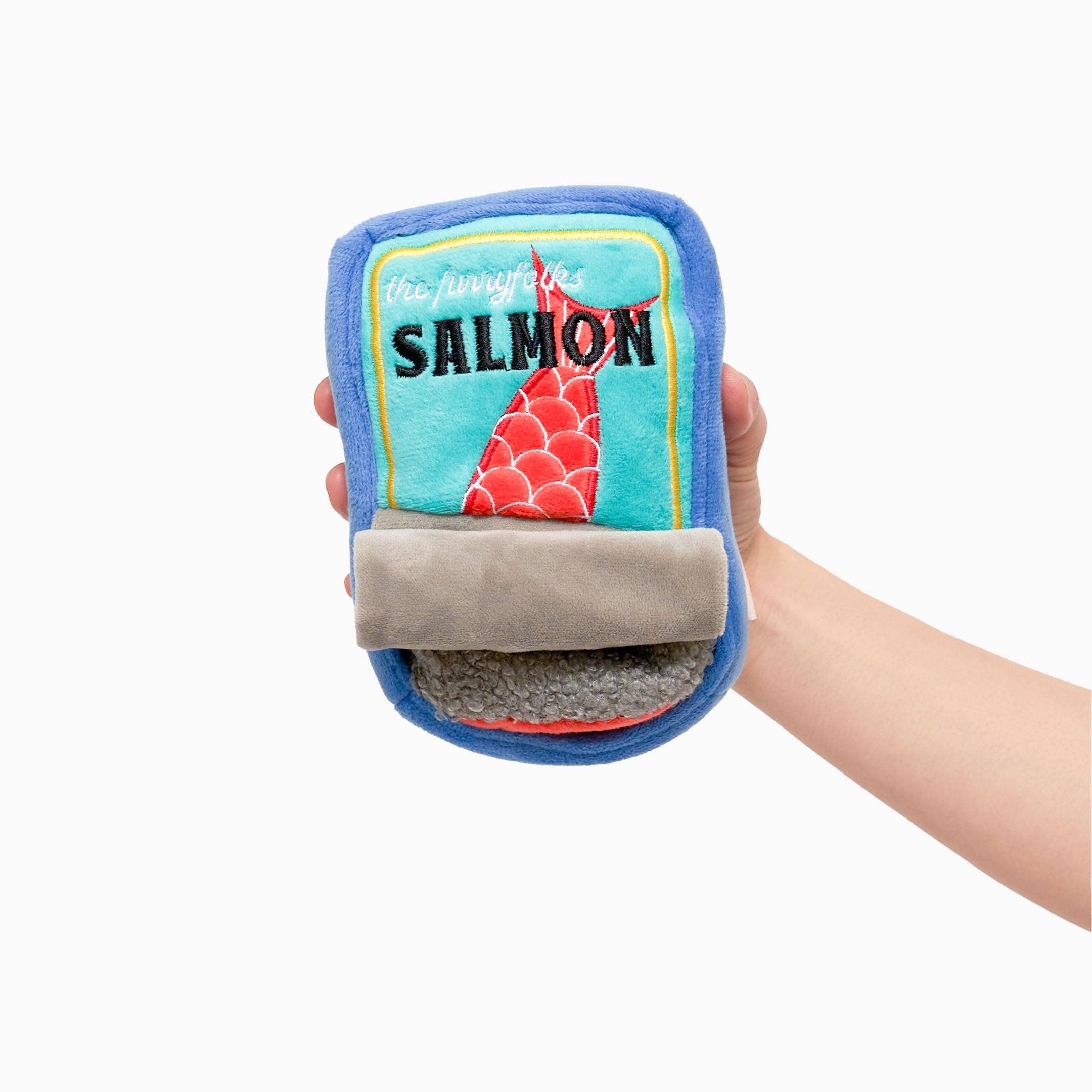 Jouet de fouille Conserve avec saumon