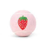 Balle de tennis brodée - Fraise