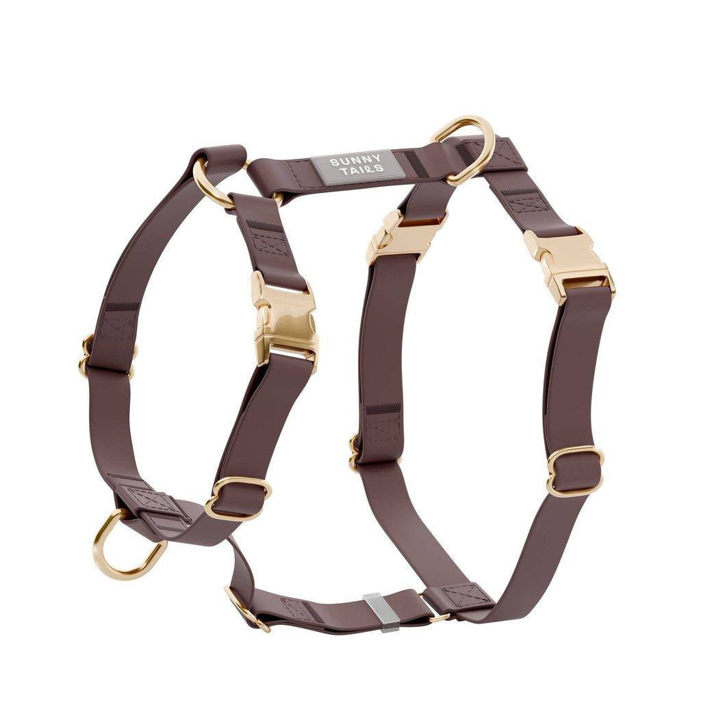 Harnais pour chien imperméable - Chocolat
