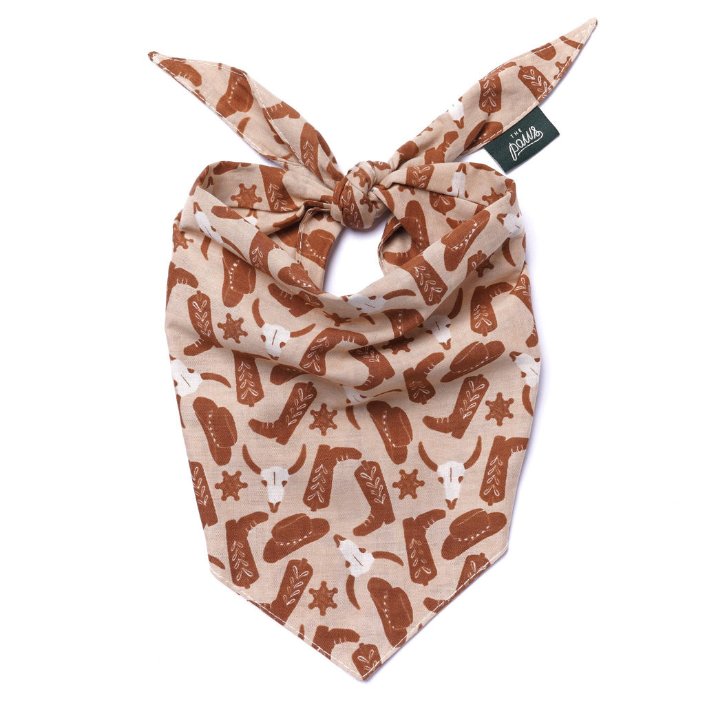 Bandana pour chien - Cow-boy