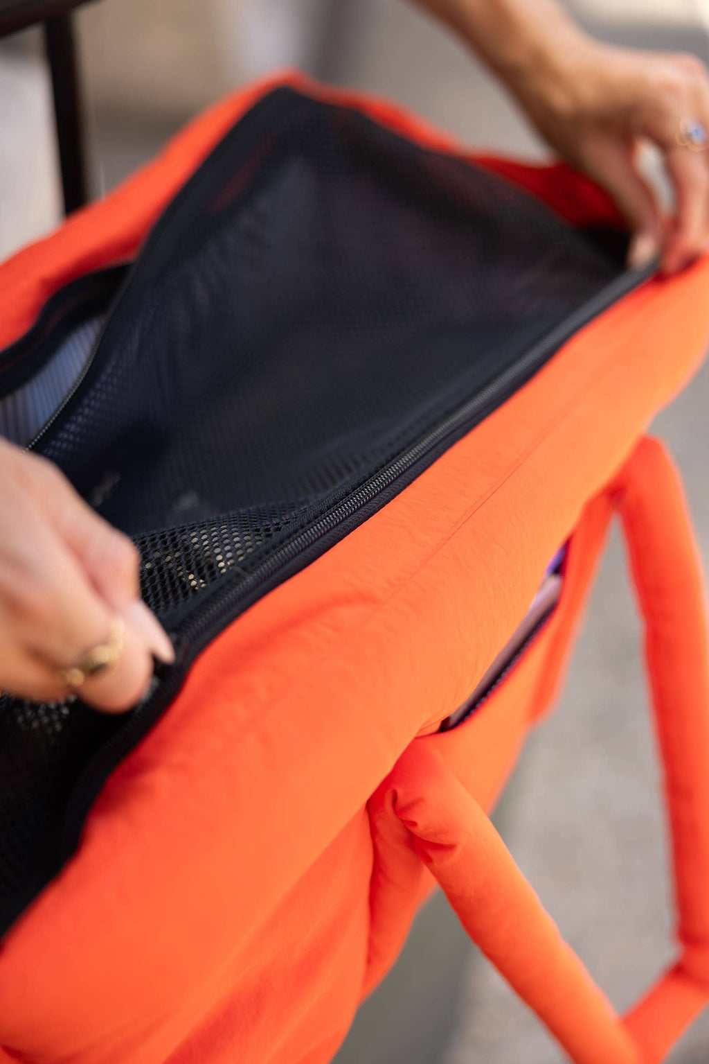 Sac de voyage orange