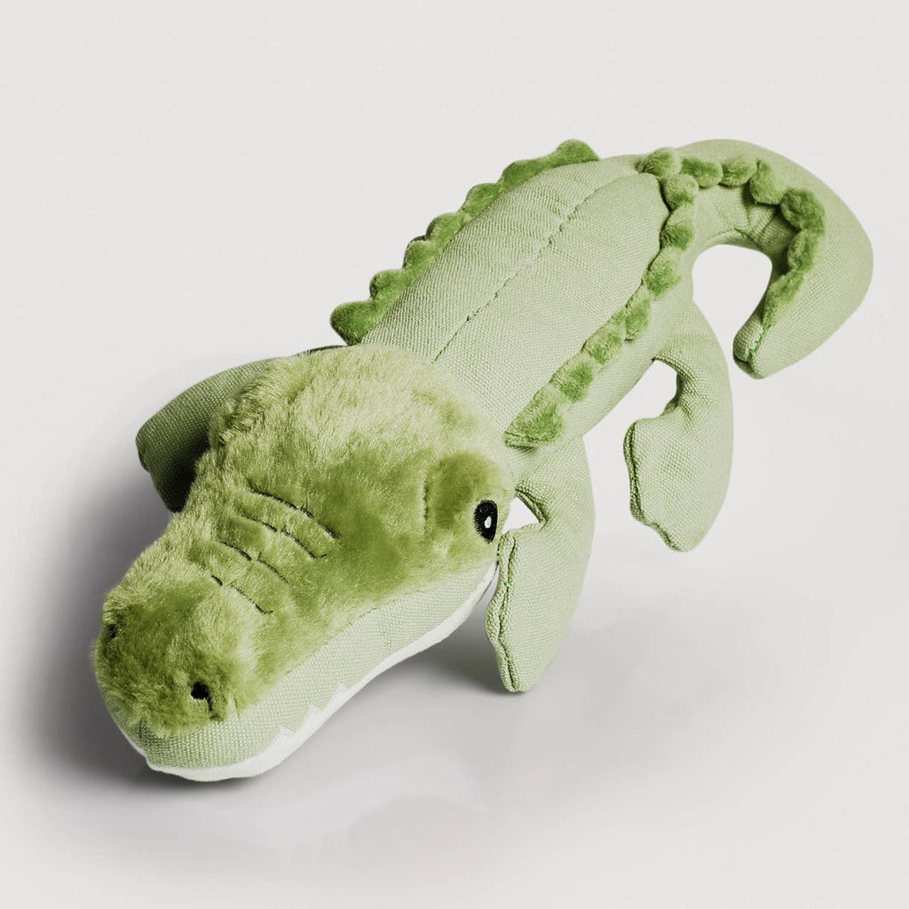 Jouet pour chien robuste avec couineur - Crocodile