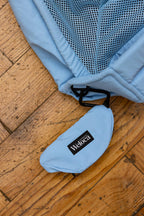 Sac de transport en bandoulière bleu