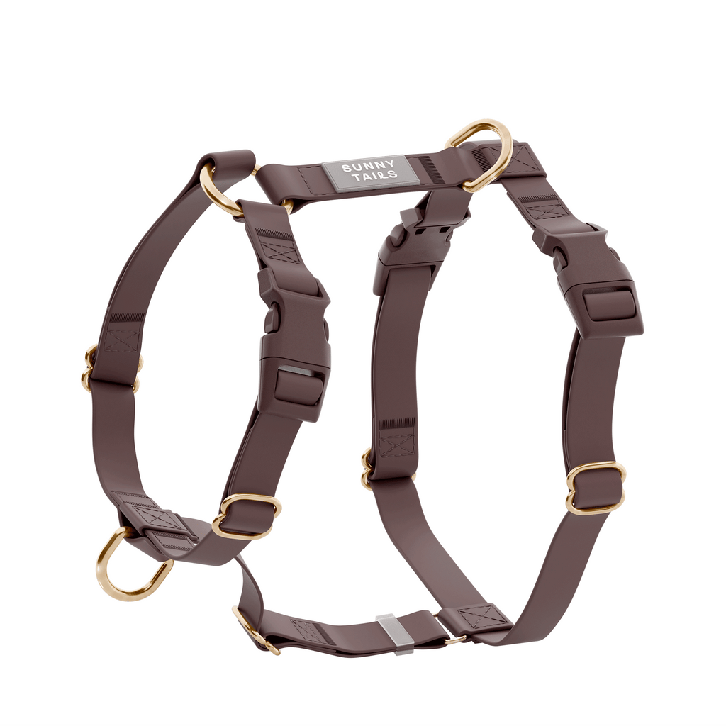 Harnais pour chien imperméable - Chocolat