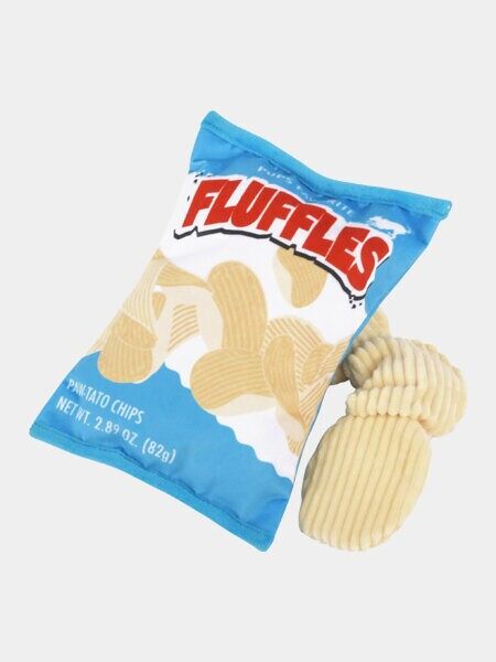 Jouet pour chien - Snack Attack - Fluffles Chips (Mini) - Pet PLAY - Inooko