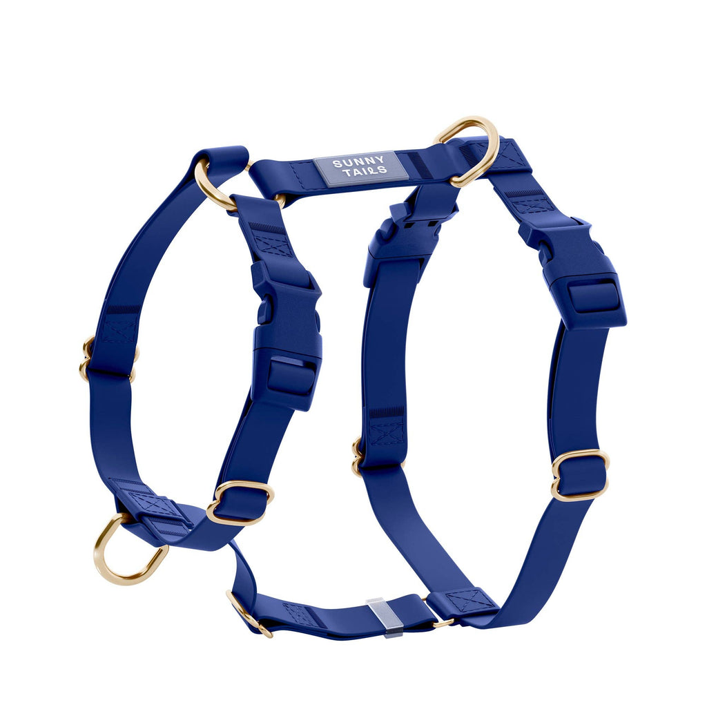 Harnais pour chien imperméable - Bleu marine