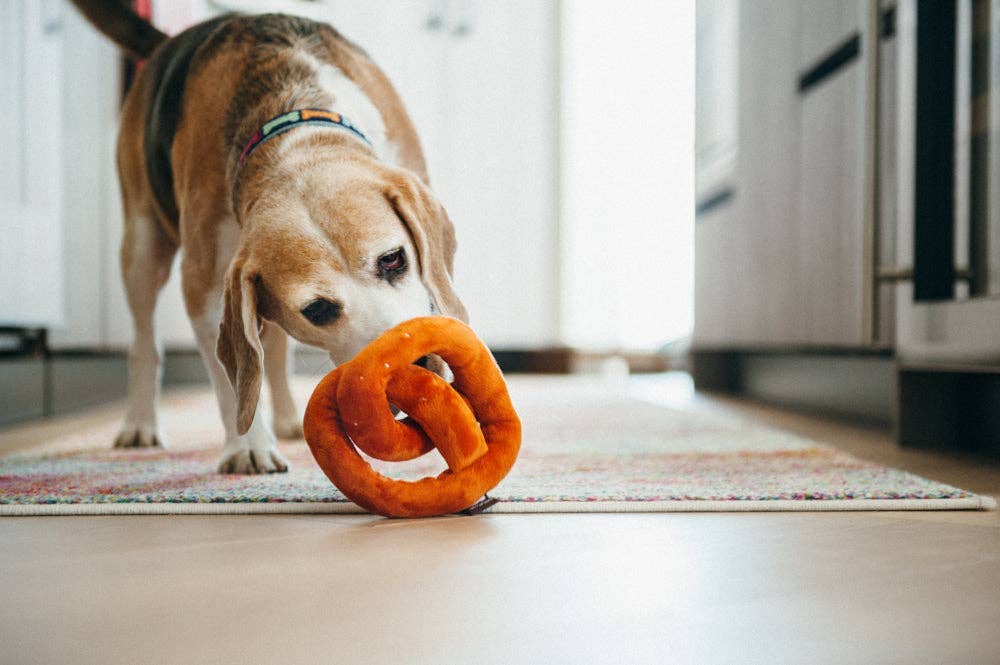Jouet Peluche Bretzel