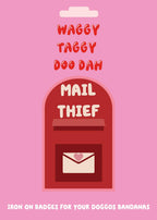 Écusson brodé "Mail Thief"