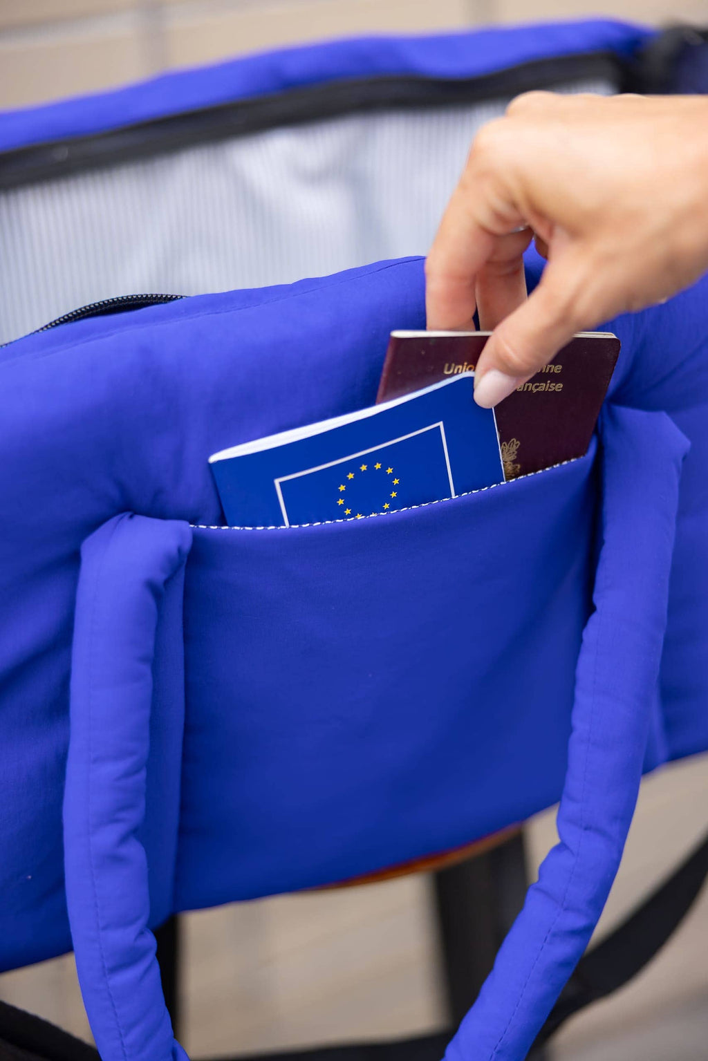 Sac de voyage bleu