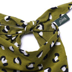 Bandana pour chien - Léopard kaki