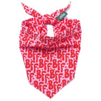 Bandana pour chien - BFF rouge et rose