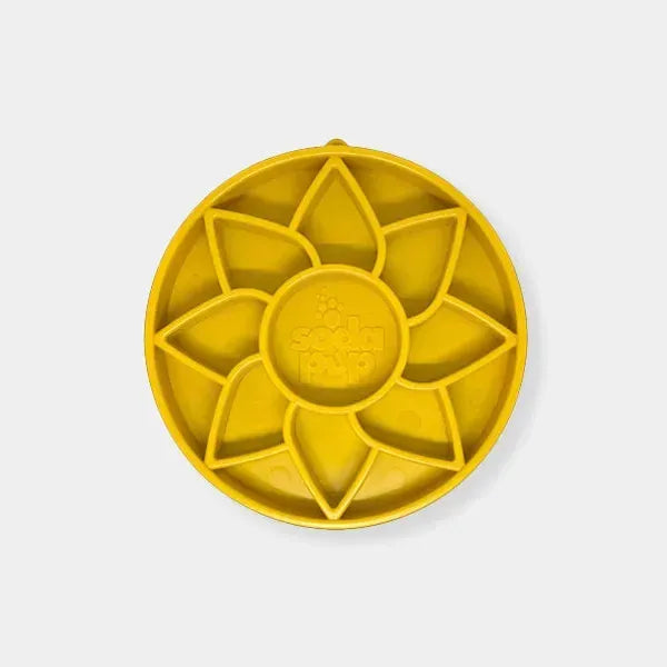 Gamelle anti-glouton rigide - Tournesol