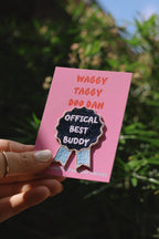 Écusson thermocollant brodé "Best Buddy"