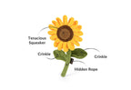 Jouet Balle et corde Tournesol