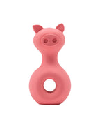 Jouet à mâcher en latex avec pouic - Pig
