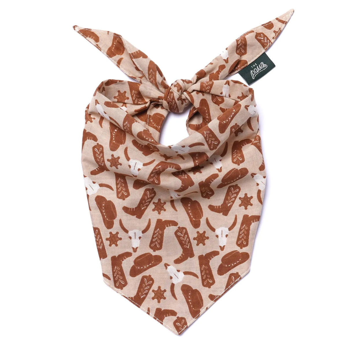 Bandana pour chien - Cow-boy