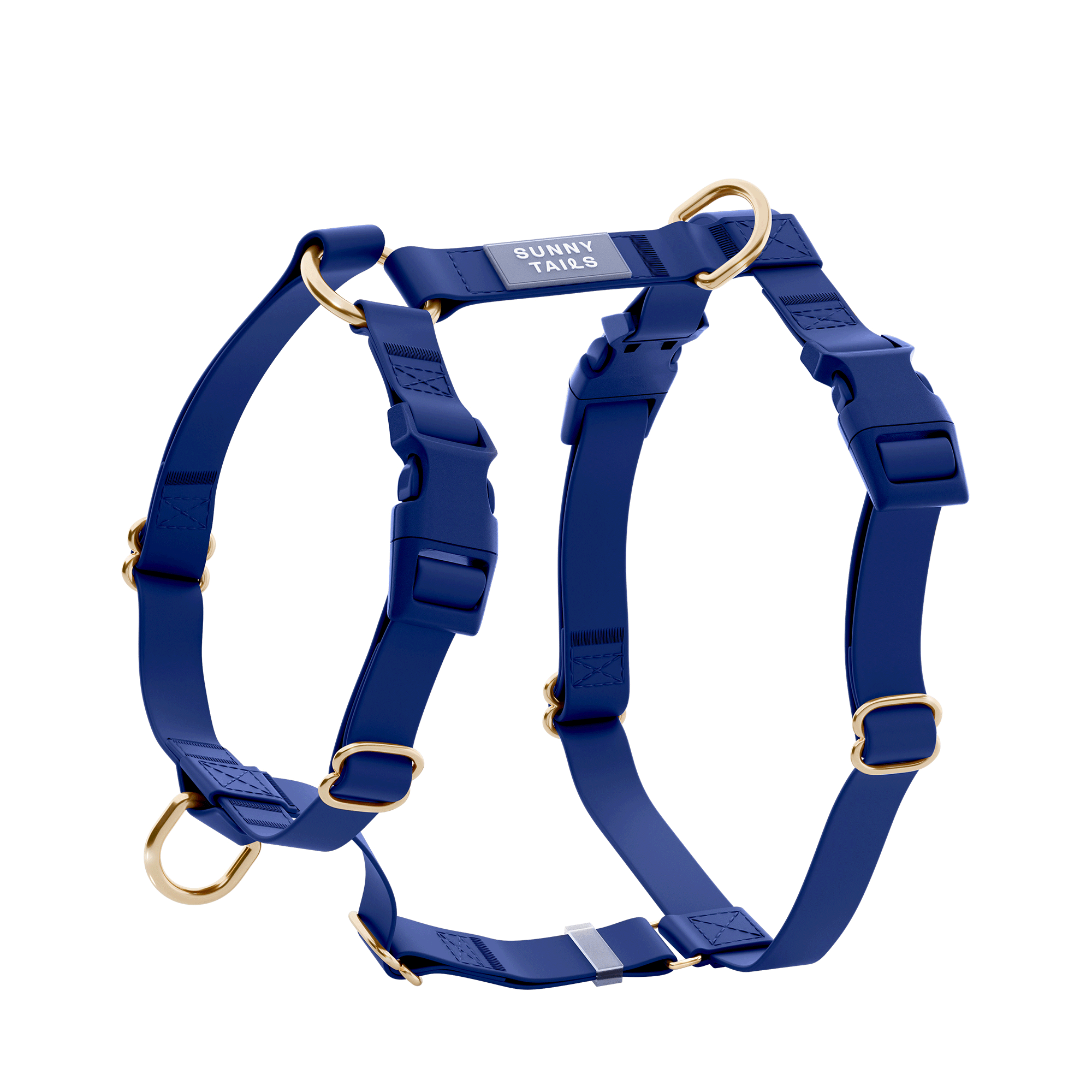 Harnais pour chien imperméable - Bleu marine