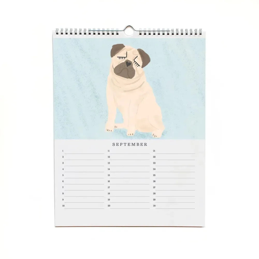 Calendrier Perpétuel des chiens