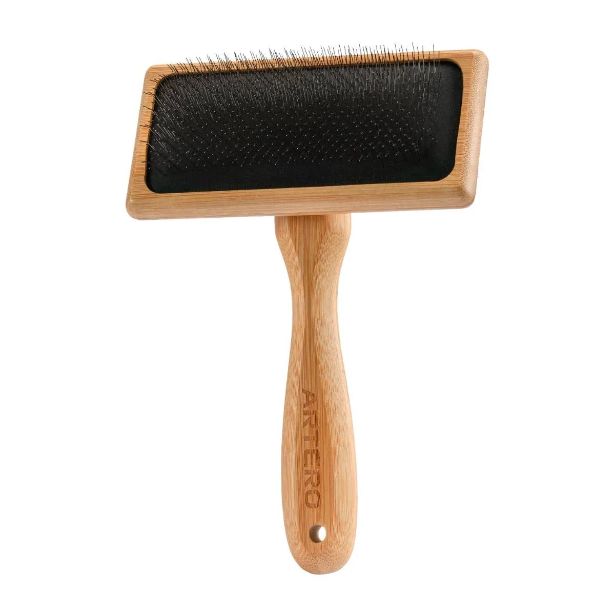 Carde M à poignée ergonomique en bambou