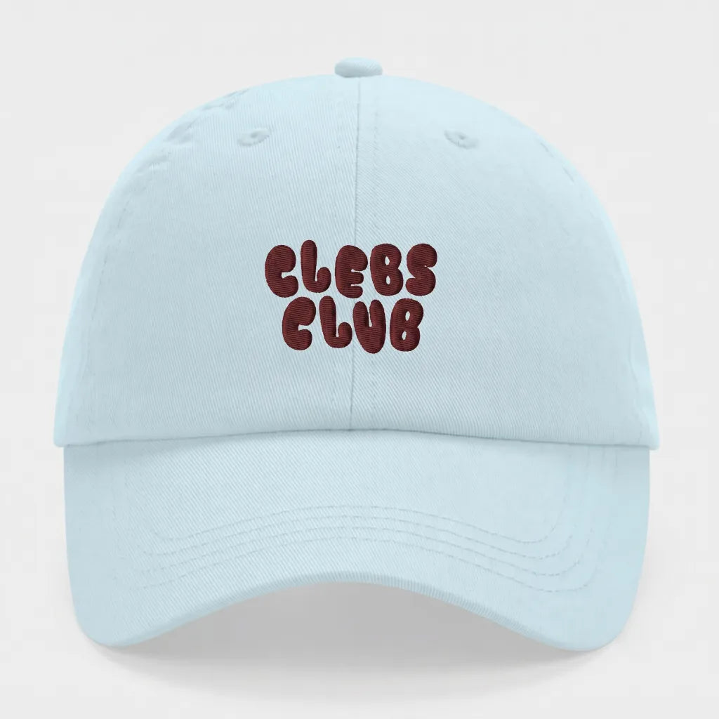 Casquette Baby Blue "Clebs Club"