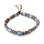 Collier beige anti-tiques avec céramique