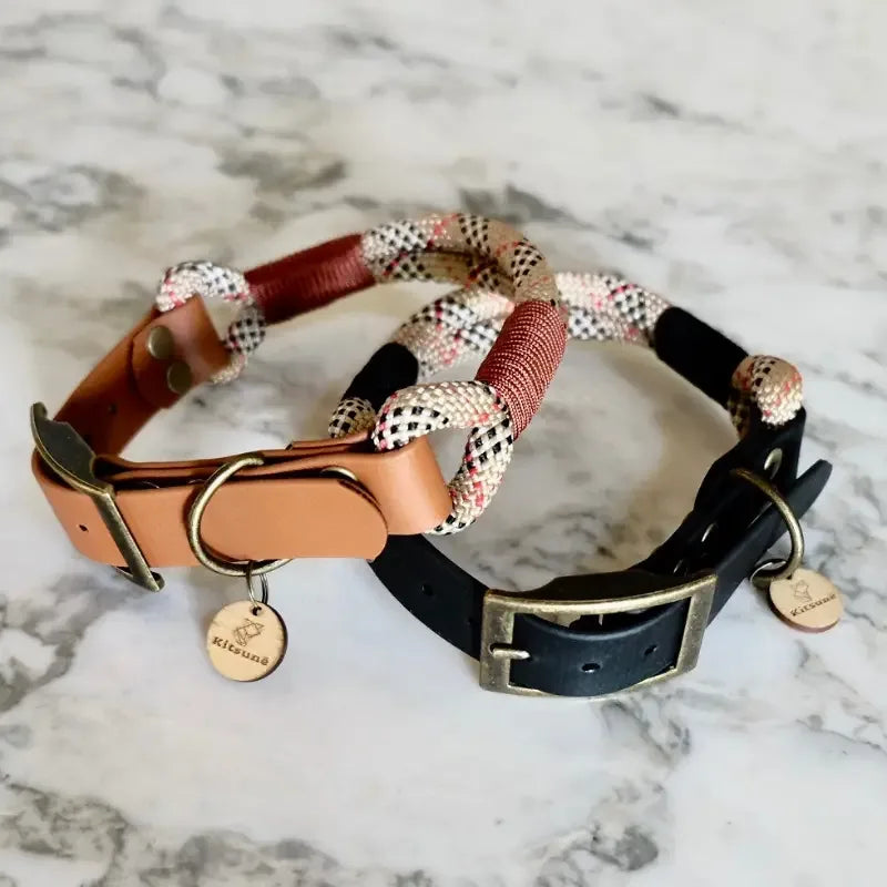 Collier bi-matière
