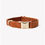 Collier velour Argile