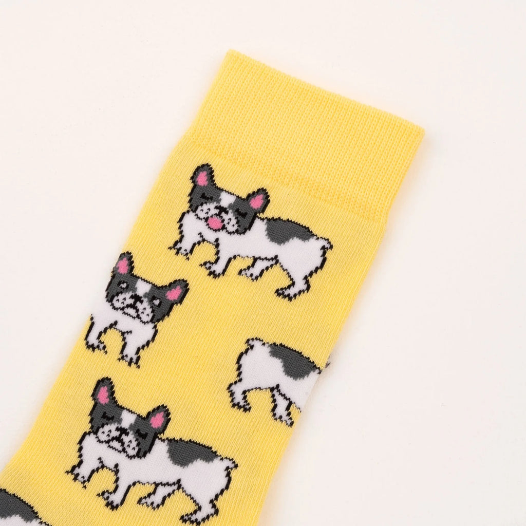 Chaussette race de chien - Bouledogue Français