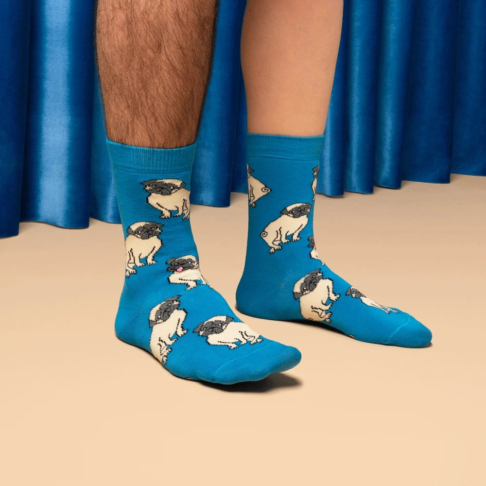 Chaussette race de chien - Carlin