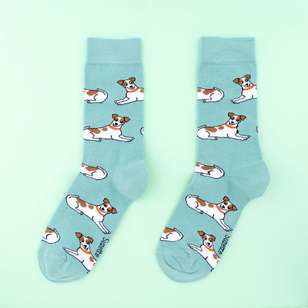 Chaussette race de chien - Jack Russel