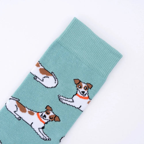 Chaussette race de chien - Jack Russel