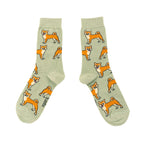 Chaussette race de chien - Shiba