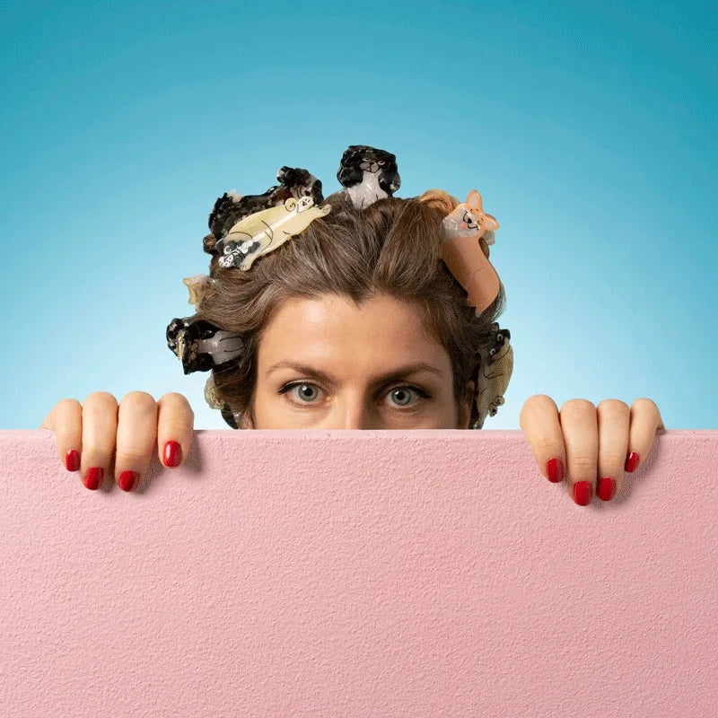Grande pince à cheveux - Carlin