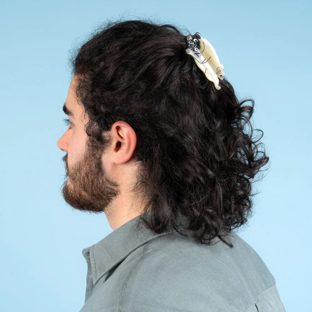 Grande pince à cheveux - Carlin