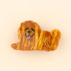 Grande pince à cheveux - Chow-chow