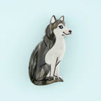 Grande pince à cheveux - Husky