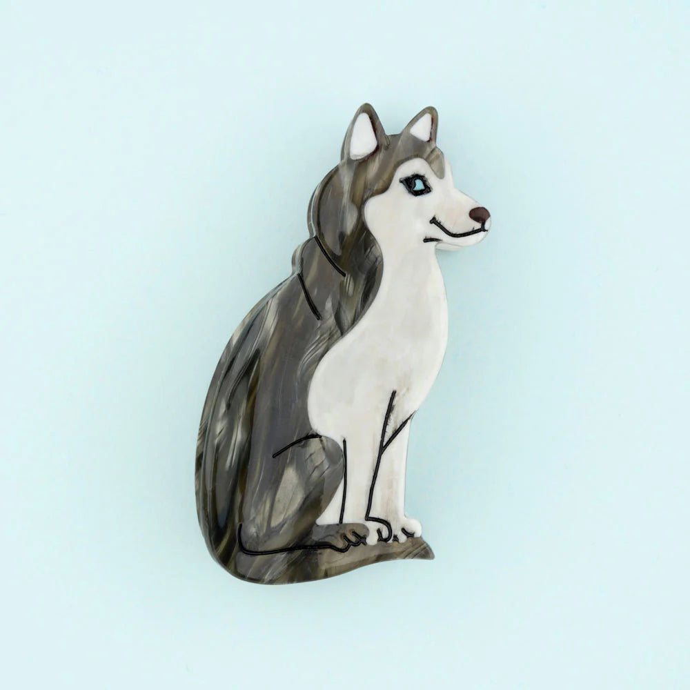 Grande pince à cheveux - Husky