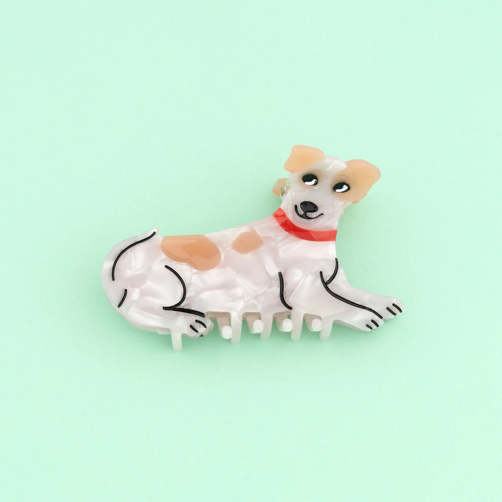 Grande pince à cheveux - Jack Russel