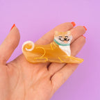 Grande pince à cheveux - Shiba