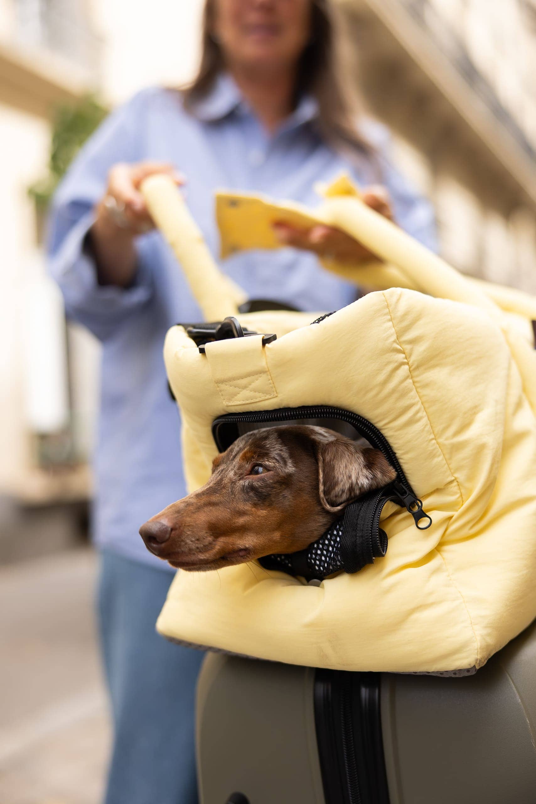 Sac de voyage - Jaune