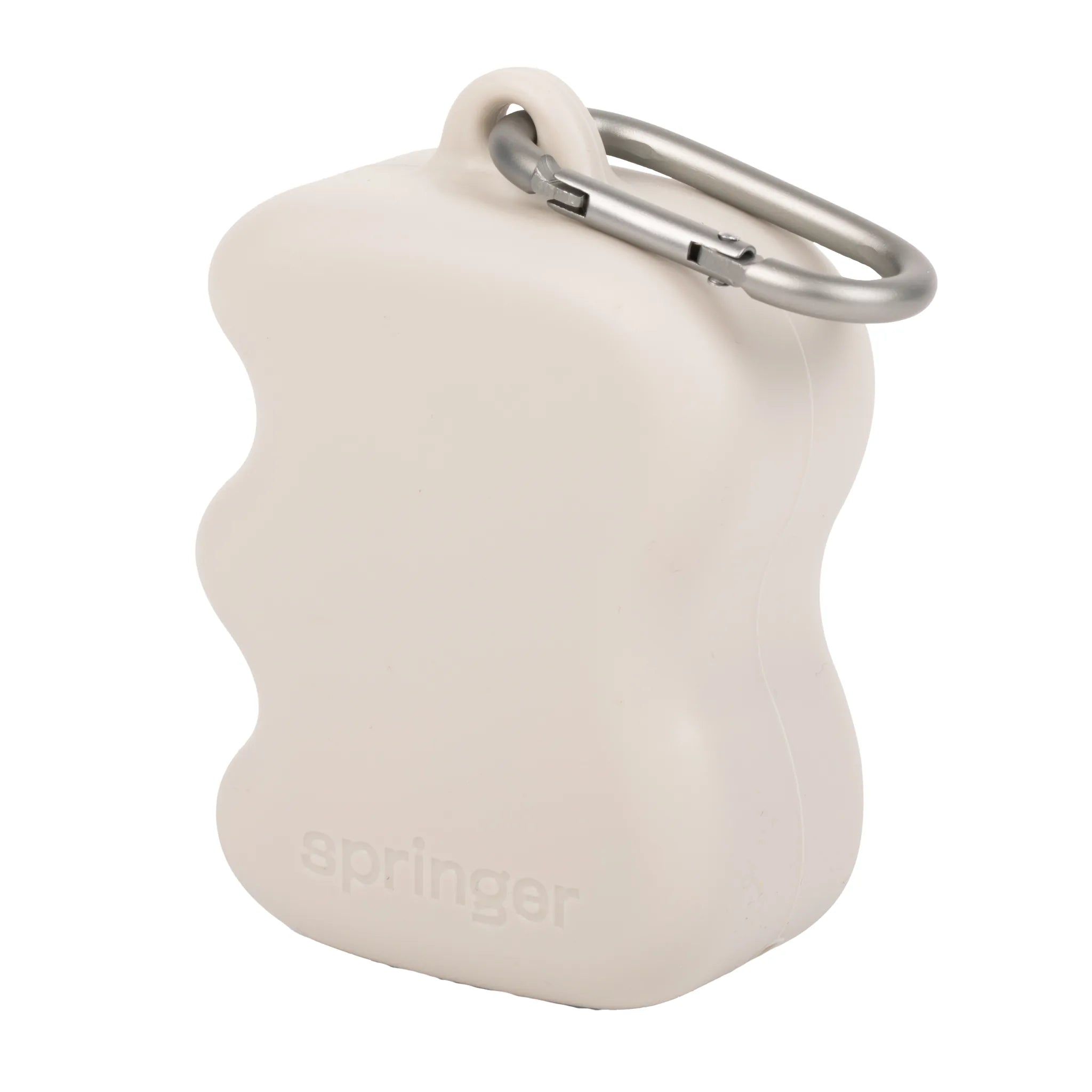 Distributeur de friandises en silicone à presser beige
