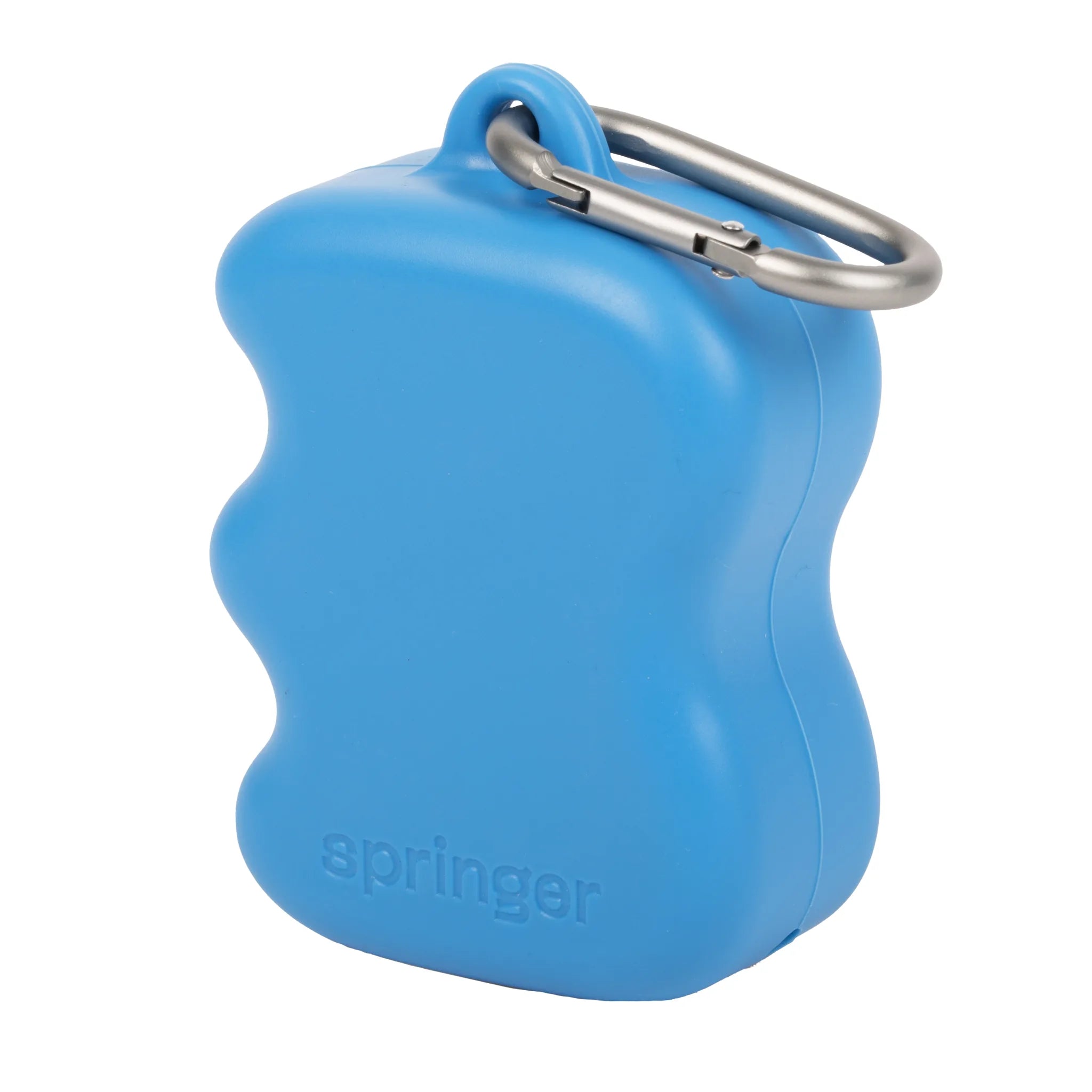 Distributeur de friandises en silicone à presser bleu foncé