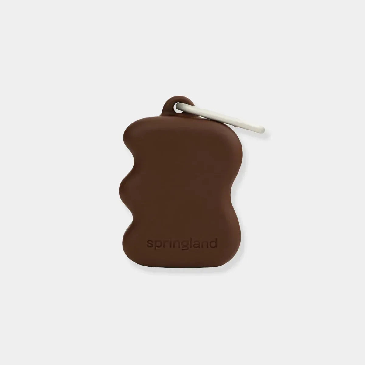 Distributeur de friandises en silicone à presser marron