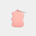Distributeur de friandises en silicone à presser rose
