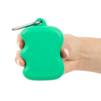 Distributeur de friandises en silicone à presser vert