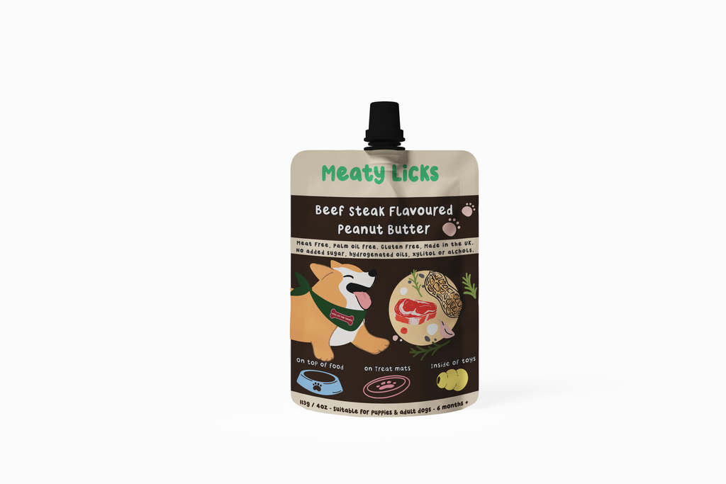 Friandise à lécher - Boeuf et Beurre de cacahuète
